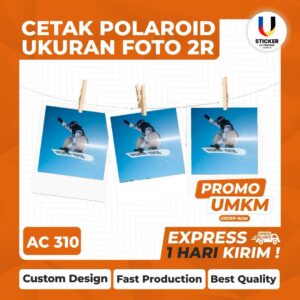 stiker polaroid